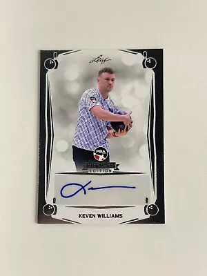 2023 Leaf PBA Premier Edition Keven Williams Silver Autograph Auto #BA-KWI🔥🔥 • $20