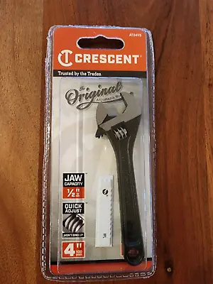Crescent 4  Adjustable Black Oxide Wrench - Carded - AT24VS 💖 • $19