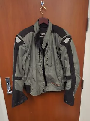 BMW Motorrad Boulder Cordura Motorcycle Jacket XL With Armor Protection Pads • $144