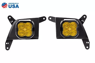 SS3 LED Fog Light Kit For 2019-2021 Chevy Silverado 1500 Yellow Fog Sport • $279.95