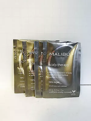 Malibu 2000 Dandruff/eczema Weekly Scalp Therapy Treatment Packs - X4! • $7.95