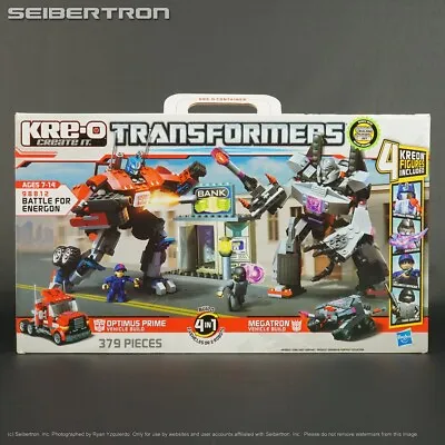 BATTLE FOR ENERGON Transformers Kre-o Set Optimus Prime + Megatron 2012 New • $137.46