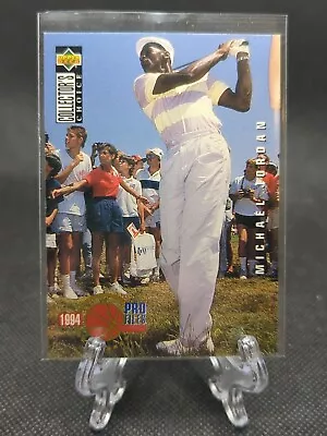 1994-95 Upper Deck Collector's Choice Profiles Michael Jordan Golfing #204 Bulls • $2.99