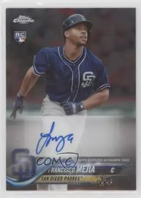 2018 Topps Chrome Update Target Exclusive Francisco Mejia Rookie Auto RC • $3.12