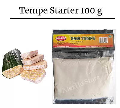 Tempeh Starter Tempe Culture Yeast Fermented Soybean 100 G Best Before 100224 • $10.85