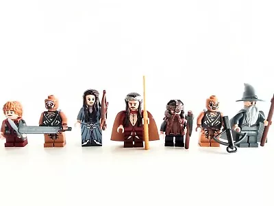 🔥LEGO Lord Of The Rings Minifigure Lot-Arwen Dwarf Elrond Orc And Gandalf! • $120