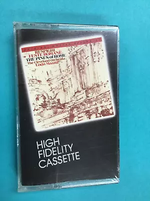 MFSL MAAZEL Sealed Mobile Fidelity Cassette RESPIGHI: FESTE ROMANE/PINES OF ROME • $129.99