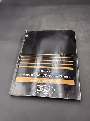 2008 Ford F-250 6.4L Diesel Powertrain Control Emission Diagnosis Service Manual • $24