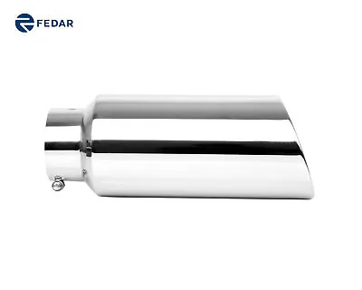 5  Inlet 7  Outlet 18  Long Rolled Truck Exhaust Tip Tail Pipe Tailpipe • $49.66