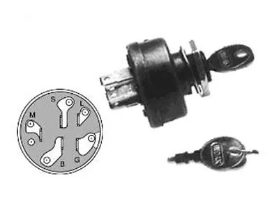 Grasshopper Mower Ignition Switch - 120 124 218 225 227 325 327 Gas Models • $18.99