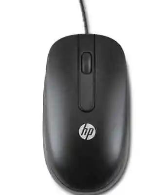 Wired USB Mouse For PC Laptop Computer Optical Scroll Wheel HP LENOVO MICROSOFT • £7.98