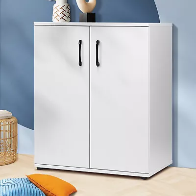 Oikiture Bathroom Storage Cabinet Sideboard Freestanding Cupboard Organiser • $80.91