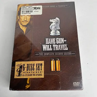 Have Gun Will Travel DVD Set The Complete 2nd Season 1958 Western TV Series New • $10