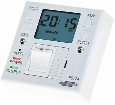 Timeguard 24 Hour Timer Fused Spur Timeswitch Storage/Immersion Heater FST24 • £49.99