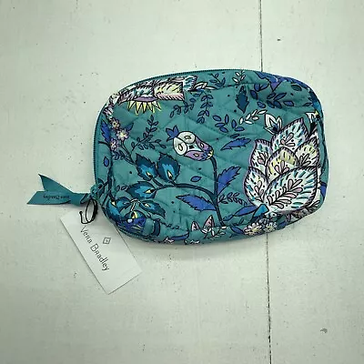 Vera Bradley Jewelry Folio Peacock Garden Blue New • $44