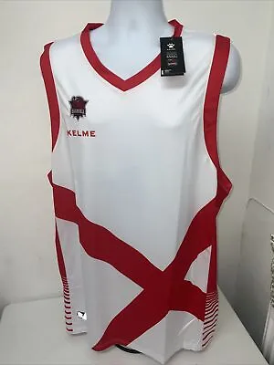 £17.95 • Buy Baskonia Basketball Jersey Kelme Size XL New With Tags