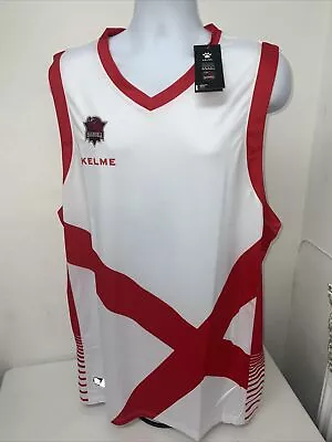 £10 • Buy Baskonia Basketball Jersey Kelme Size XL New With Tags