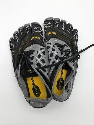Vibram Fivefingers SeeYa LS Shoes 13M3801 Mens Size EU 41 (US 8.5-9)  Black Grey • $44.97