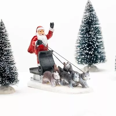 FG Square Santa's Dog Sled Accessories Figurines | Christmas Village House Decor • $19.99