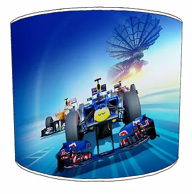 Formula 1 Cars Lampshades Ideal To Match Motor Sport Formula 1 Wallpaper. • £28.99