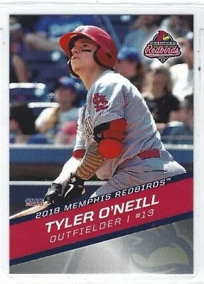 2018 Memphis Redbirds (Triple-A St. Louis Cardinals) Tyler O'Neill • $2.49