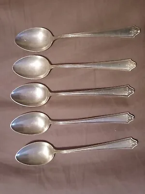 J. S. Co. (Jennings Silver Co.) Sterling Silver Dinner Spoons Ptd. 1921 6 1/8  • $17.75