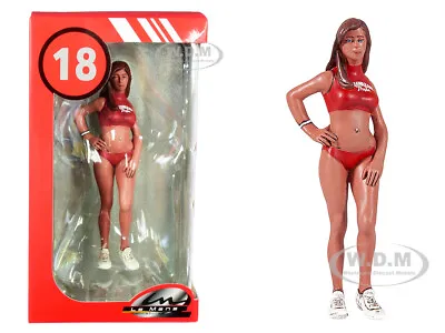 2000's Julia  Miss Hawaiian Tropic  Figurine 1/18 Le Mans Miniatures 118037-p1 • $44.99