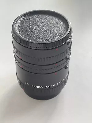 CX Kenko Auto Extension Tube 36mm 20mm & 12mm New • £25.81