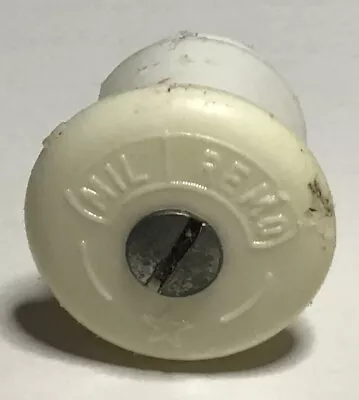 MILREMO White Handlebar End Plug Part Mil Remo 1960s-70s Vintage • $11.69