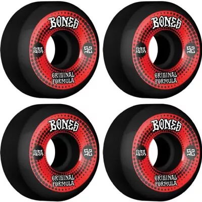 Bones Wheels  100's OG V5 Originals Skateboard Wheels - 52mm 100a (Set Of 4) • $31.99