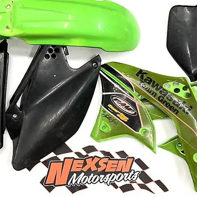 2007 Kawasaki Kx250f Plastics Body Kit Fenders Fairings Cowls • $58.80