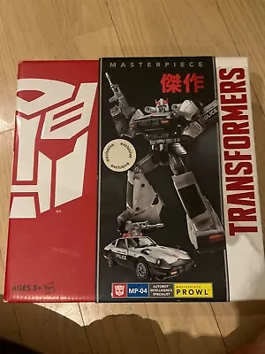 Transformers Masterpiece Hasbro Prowl MP-04 Toys R Us TRU NIB • $120