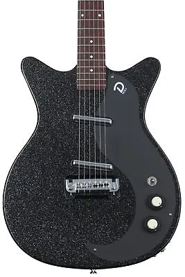 Danelectro Blackout 59 Electric Guitar - Black Metal Flake • $569