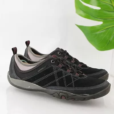 Merrell Women's Mimosa Glee Shoe Size 9 Trail Hiking Athletic Sneaker Black • $43.51