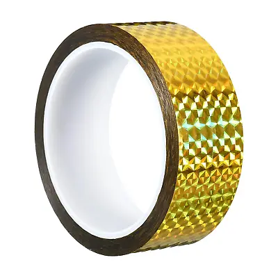 35Mm X 50M Prism Tape Holographic Reflective Self Adhesive For DIY Art Craft Wr • £14.32