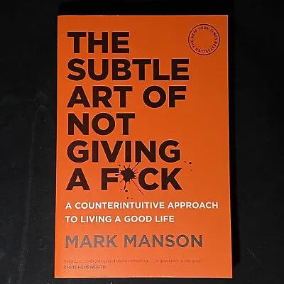 $23.90 • Buy The Subtle Art Of Not Giving A F*ck: Paperback About Unconventional Thinking