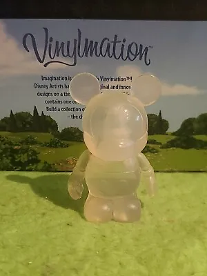 DISNEY Vinylmation 3  Park Set 1 Clear Series Clear Chaser • $17.99