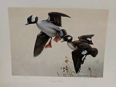 1991 Michigan Duck Print Michael Dumas Signed And Numbered Early Hours • $75