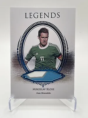 2023 Futera Unique Soccer Legends Game Jersey (Three Color) Miroslav Klose 2/10 • $65