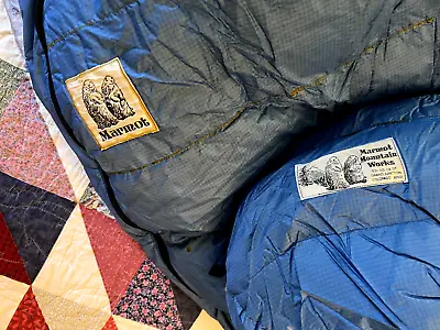 READ Marmot Gopher -20 Goose Down Sleeping Bag Gore-tex USA Made Seam Sealed • $427.77