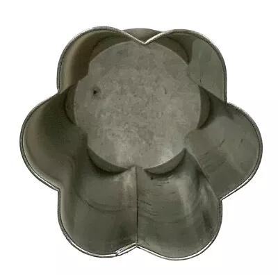 Flower Shape Pillar Aluminum Candle Mold 3” X 8.5” • $13.91