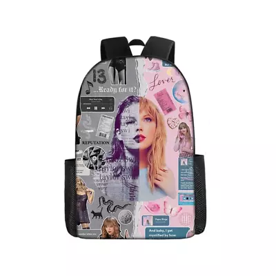 Taylor Swift Backpack Eras Tour Merch Swiftie Fan School Backpack Bag For Girls • $25.99