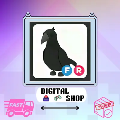 [fr]  Crow - Adopt My Pet (fly Ride) • $21.49