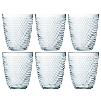 Luminarc Le Verre Francais 310ml Drinking Glasses Set Cocktail Water Whisky NEW • £11.99