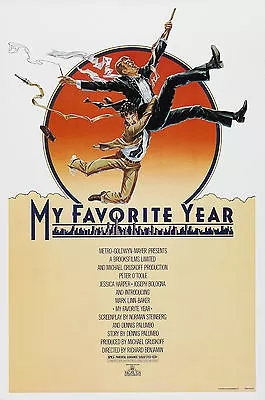 My Favorite Year (1982) Original Movie Poster  -  Rolled  -  John Alvin Artwork • $129.99