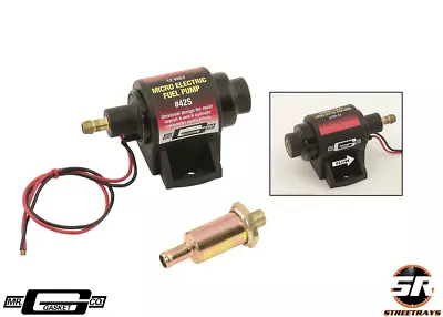 Mr Gasket 42S Universal Micro Electric Fuel Pump For 4 & 6 Cylinder Carburetors • $58.20