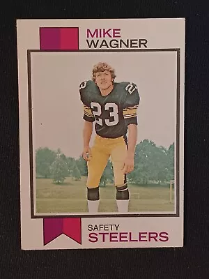 1973 Topps Mike Wagner Rookie Card #246. Pittsburgh Steelers  • $1.75