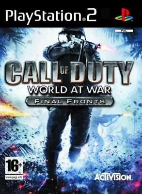 Call Of Duty: World At War (PlayStation2 2008) Video Game Quality Guaranteed • £6.99