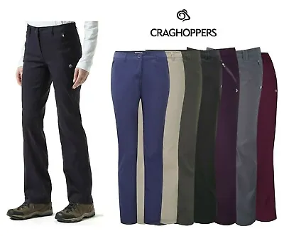 Craghoppers Womens Kiwi Trousers Hiking Casual Walking Pro Stretch Ladies 8-20 • £34.99