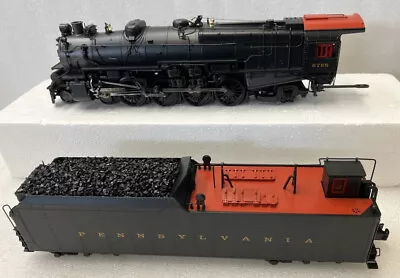 MTH 20-3084-1 O Gauge Pennsylvania 4-8-2 M-1b Steam Locomotive & Tender W/PS 2.0 • $1099